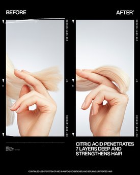 Redken 2024 ABC 24 7 Serum Shallen Before